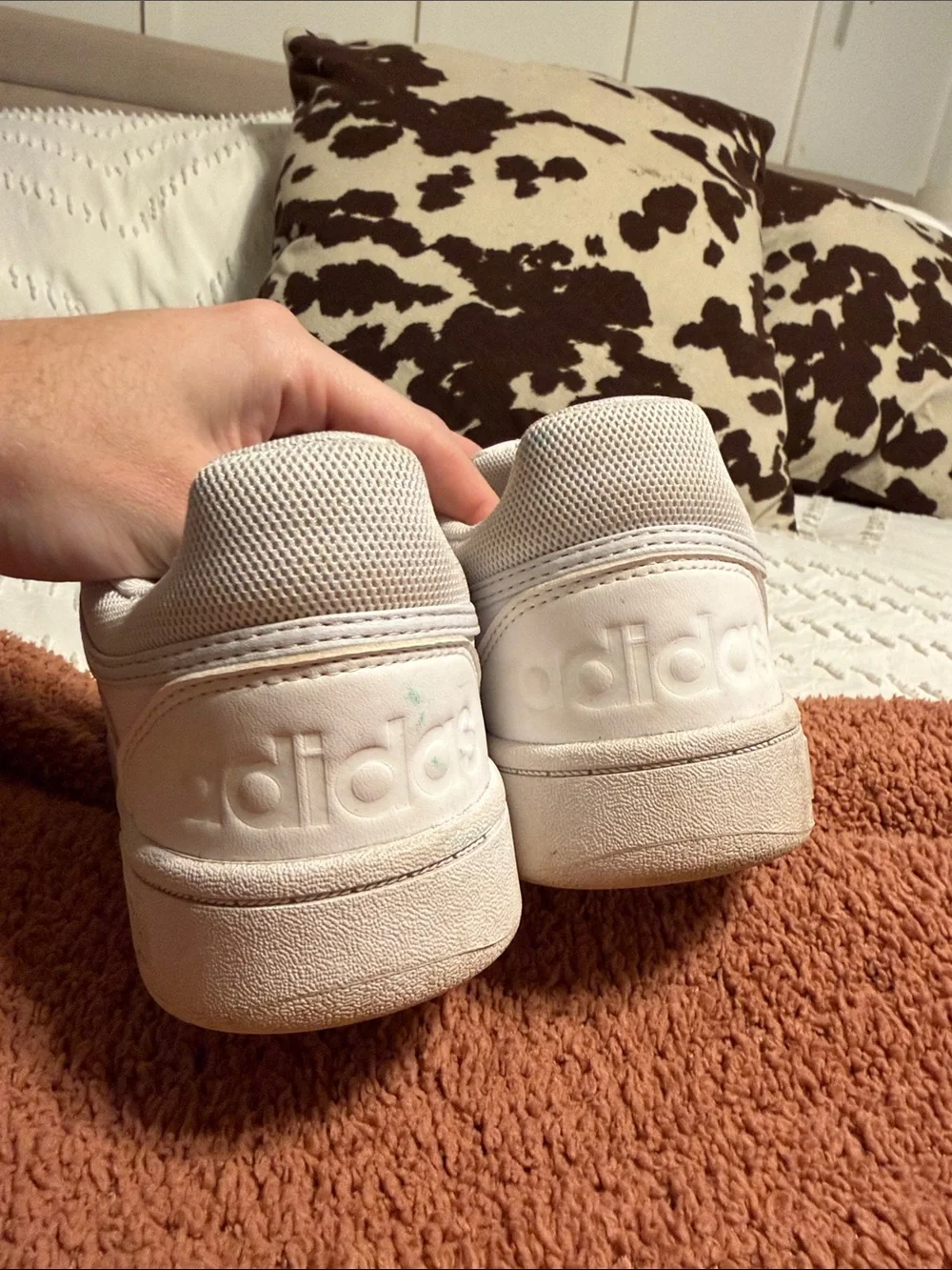 adidas Kids Off-White Low-Top Sneakers